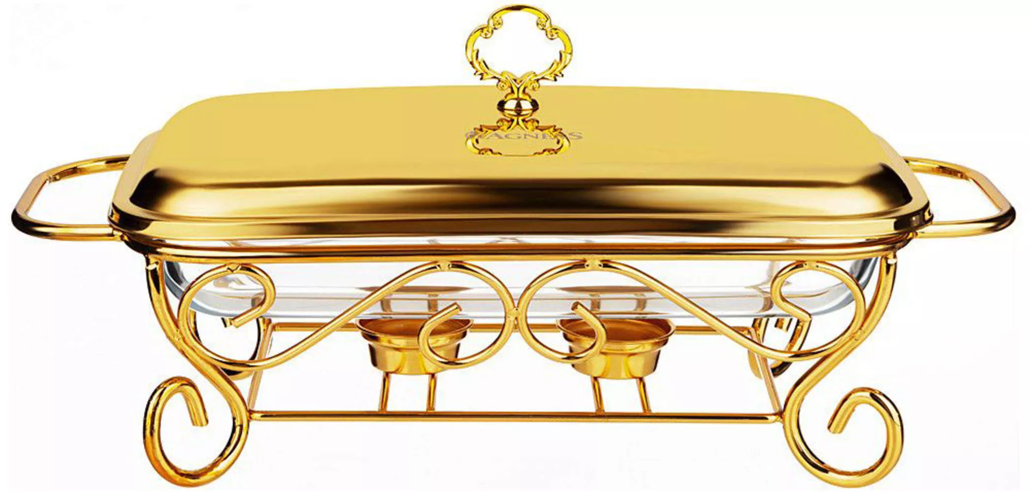 Мармит прямоугольный Gold