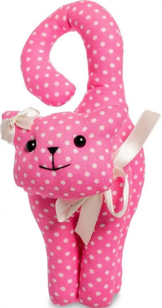 Игрушка лоскутная Кошка