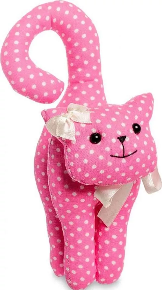 Игрушка лоскутная Кошка