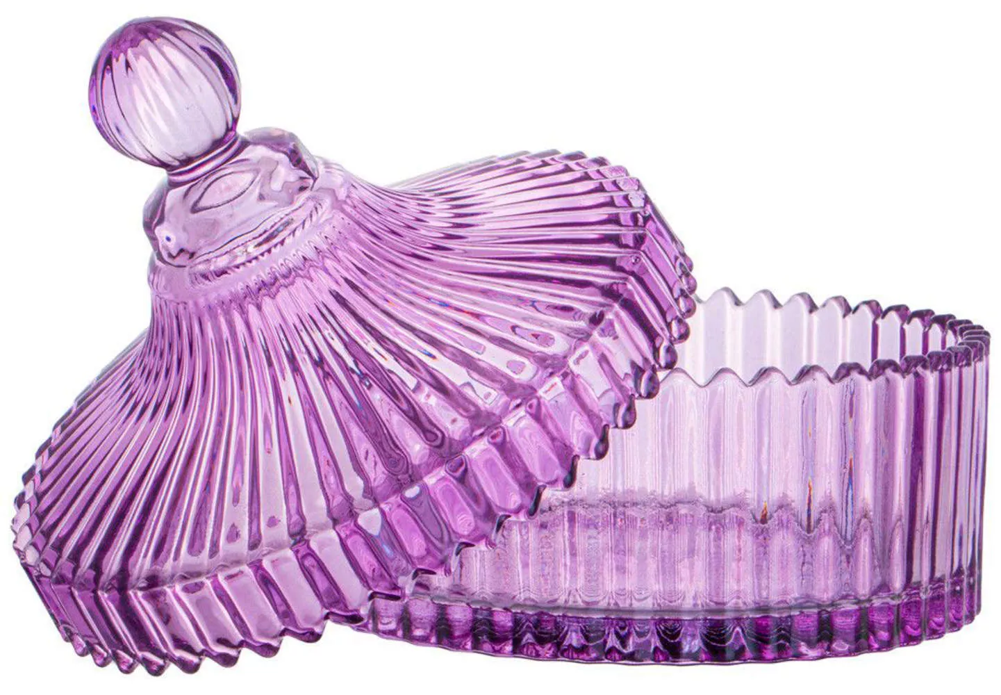 Емкость для хранения с крышкой Bliss purple
