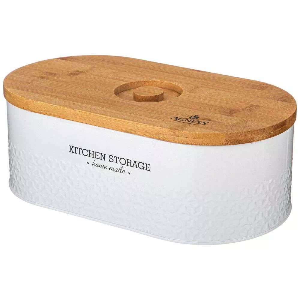 Хлебница Kitchen Storage (white)