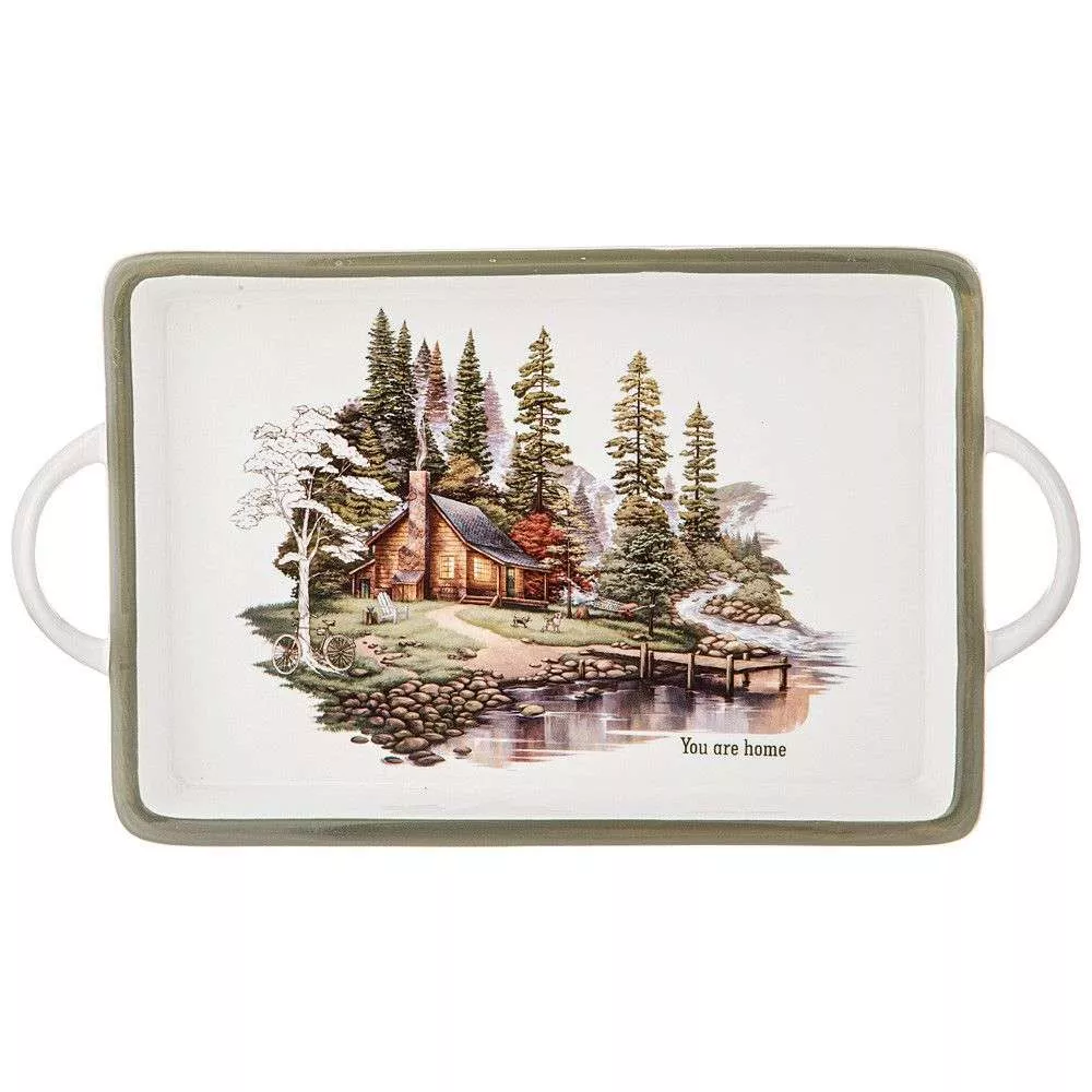 Блюдо с ручками Family house
