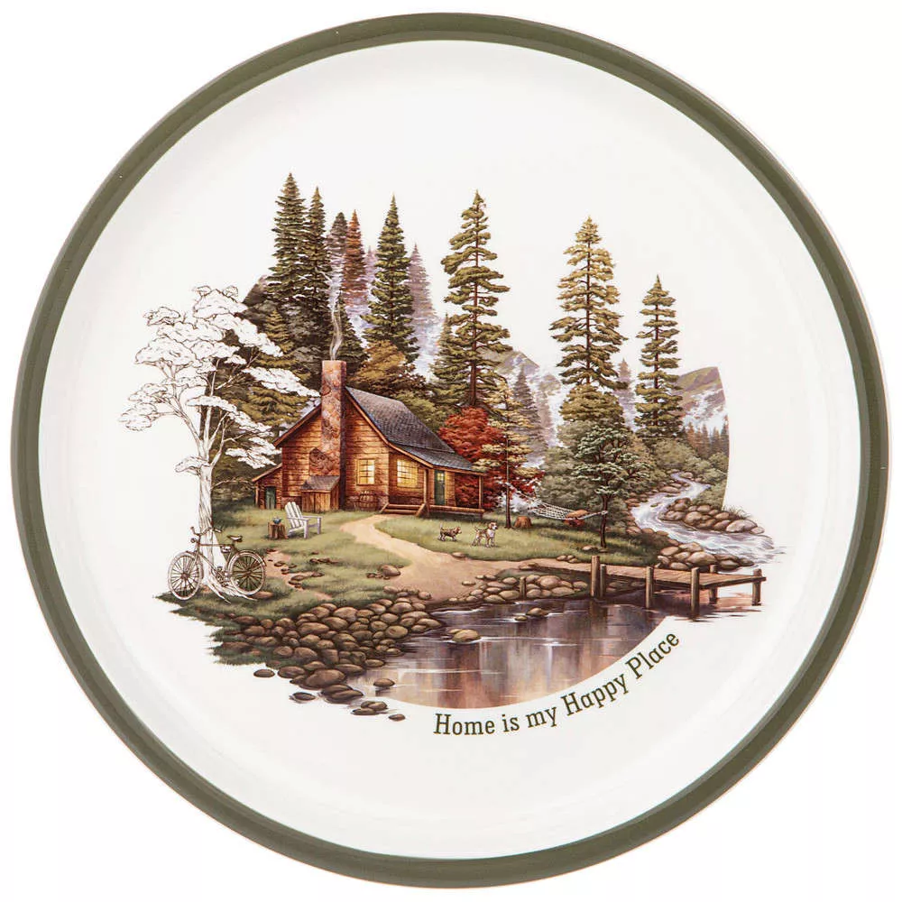 Тарелка обеденная Family house