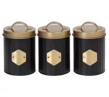 Набор из 3-х банок Black and Gold