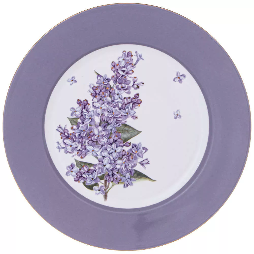 Набор из 4-х тарелок закусочных Lilac