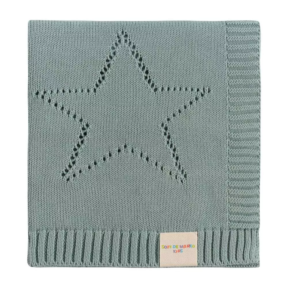 Плед Детский Asterisk (мятный)