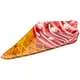 Блюдо сервировочное стеклянное Ice Cream