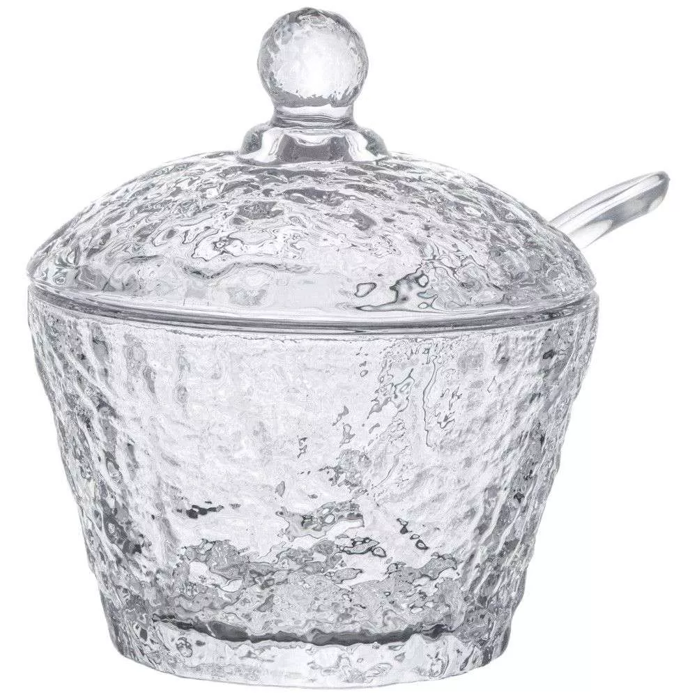 Сахарница N'ice с пластиковой ложкой