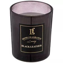 Свеча ароматизированная в стакане Black leather