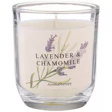 Свеча ароматизированная в стакане Lavender & chamomile