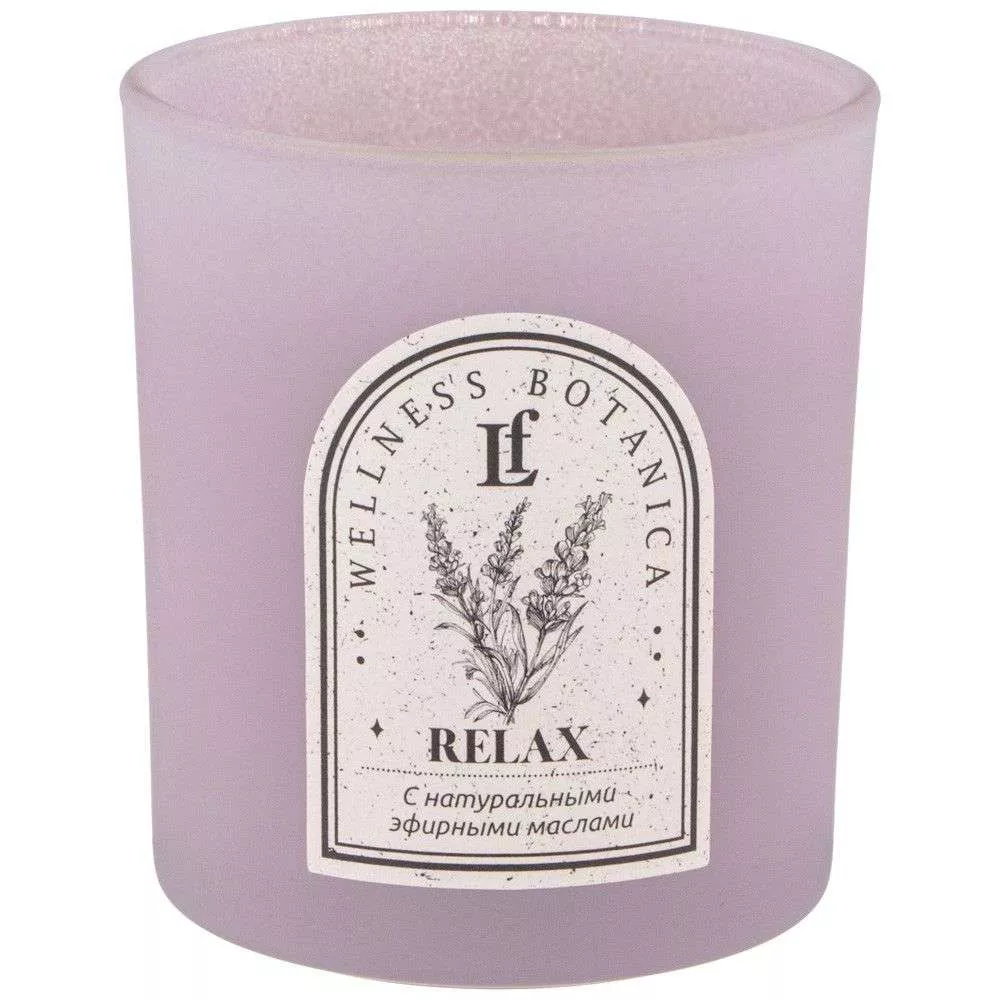 Свеча ароматизированная в стакане Relax