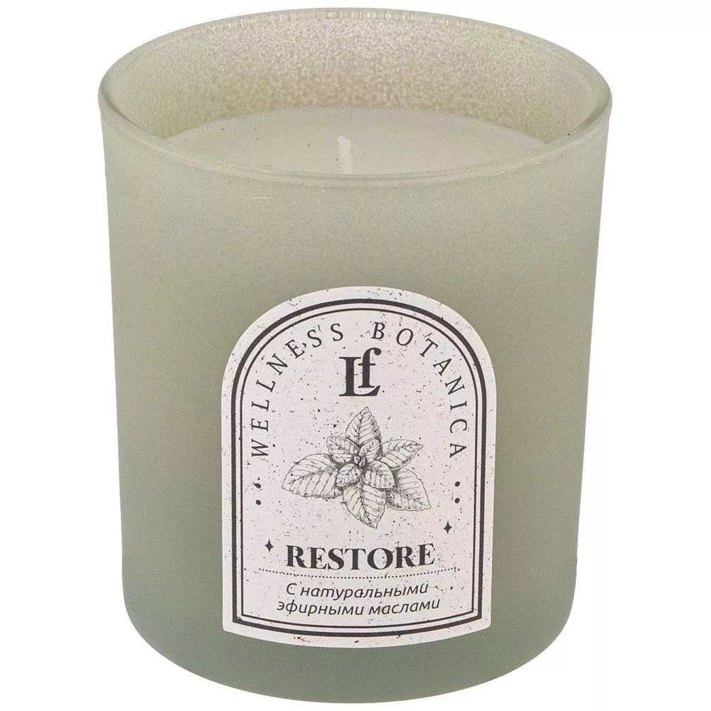 Свеча ароматизированная в стакане Restore