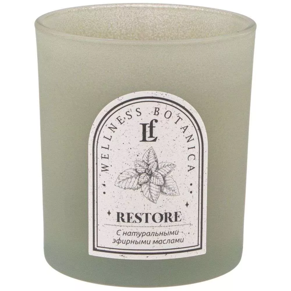 Свеча ароматизированная в стакане Restore