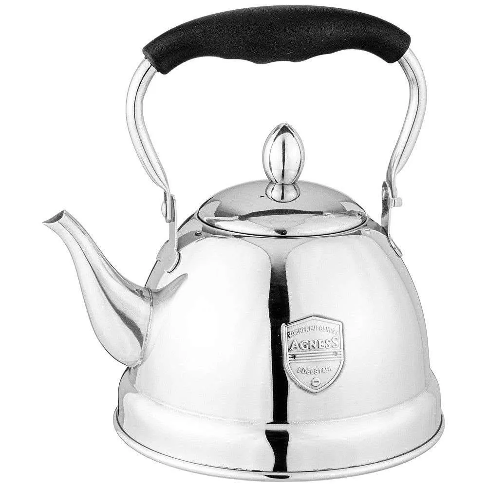 Чайник Silver с фильтром (стальной)
