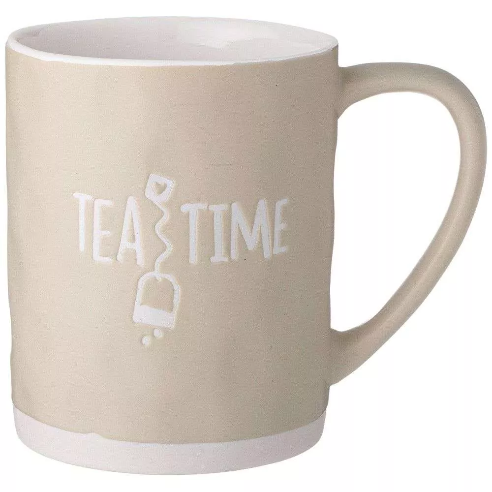 Кружка Tea time (кремовая)