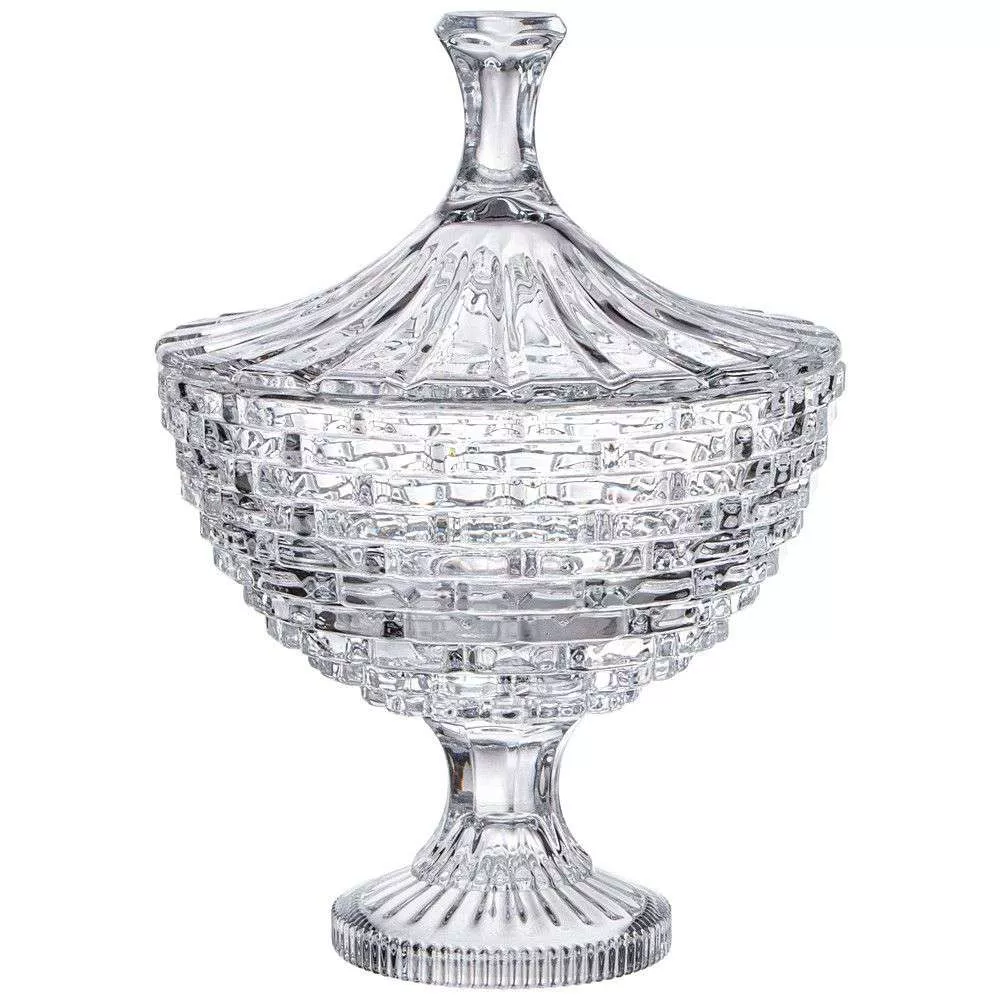 Блюдо с крышкой на ножке Saphir