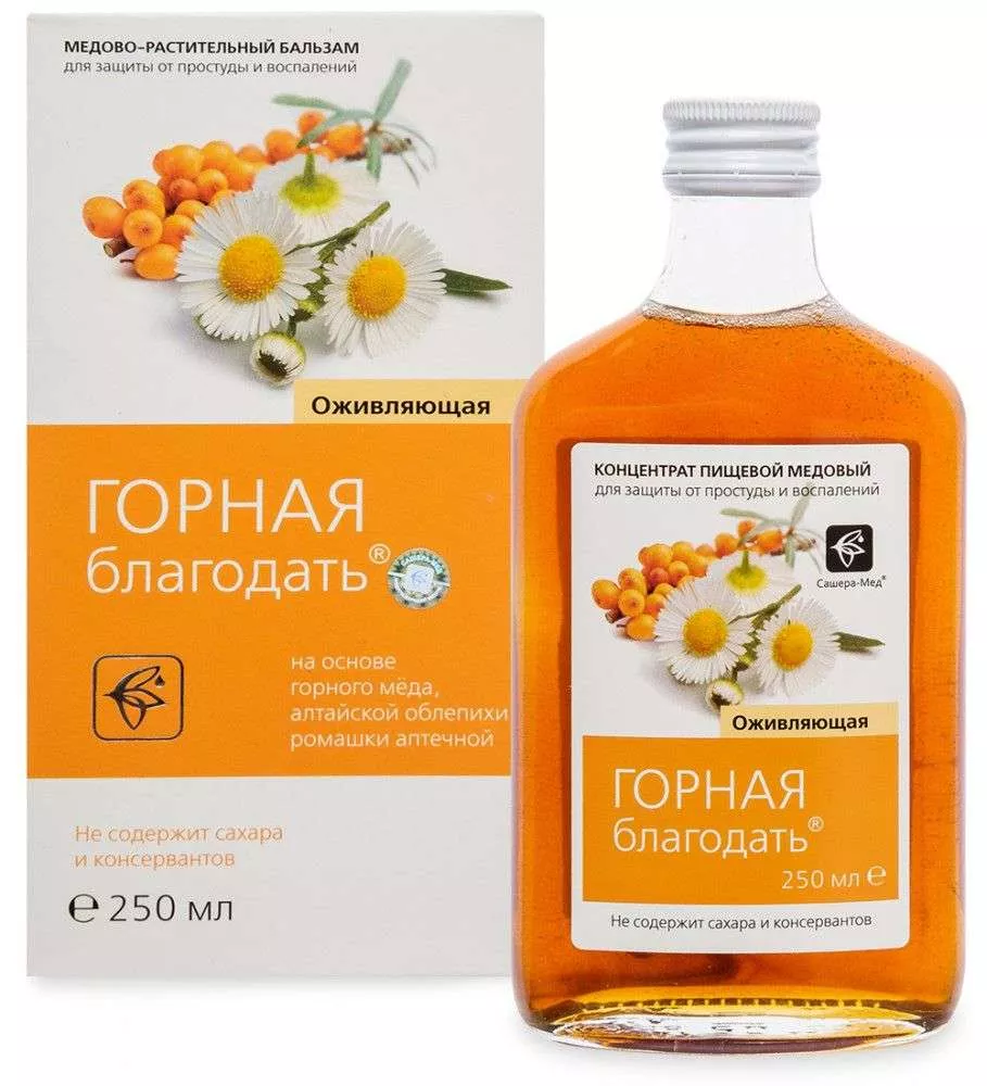 Горная благодать Медовый взвар - оживляющая