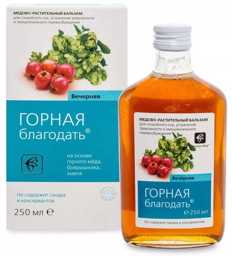 Горная благодать Медовый взвар - вечерняя