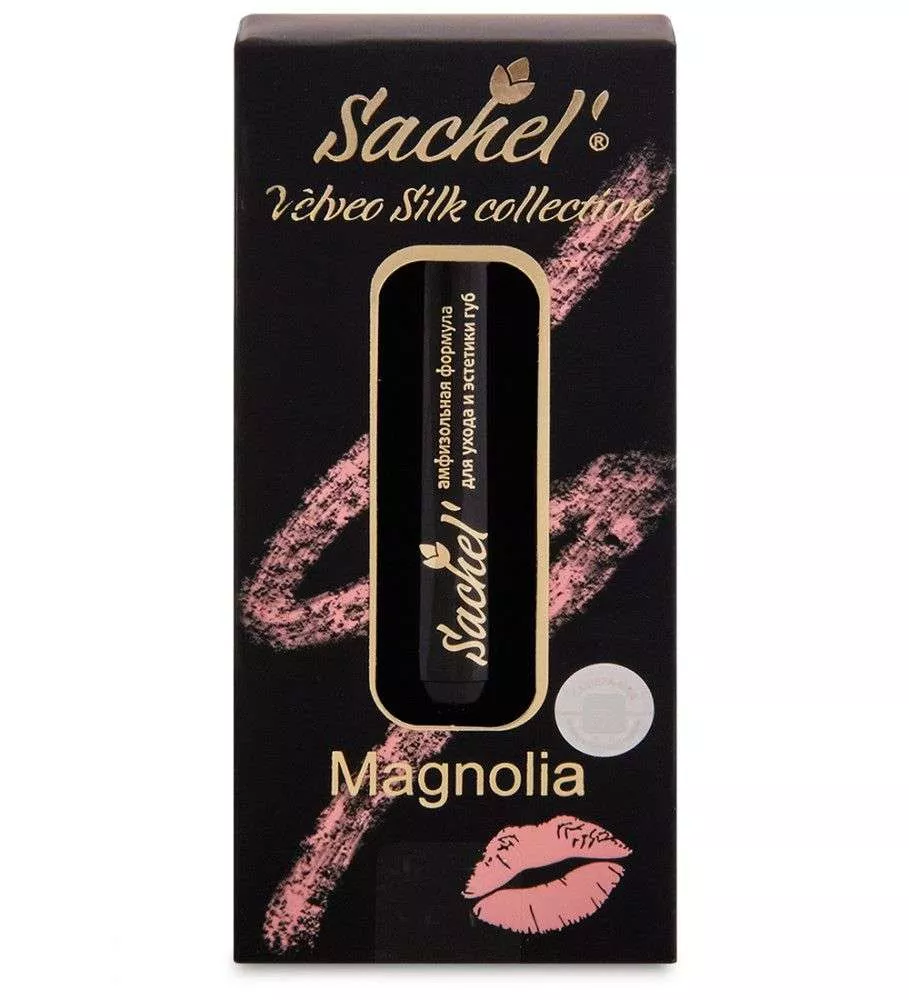 Сашель Помада Sachel Velveo Silk collection Magnolia