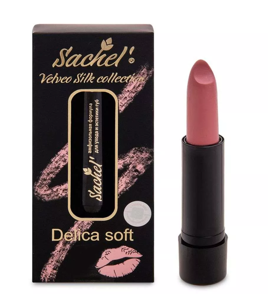 Сашель Помада Sachel Velveo Silk collection Delica soft