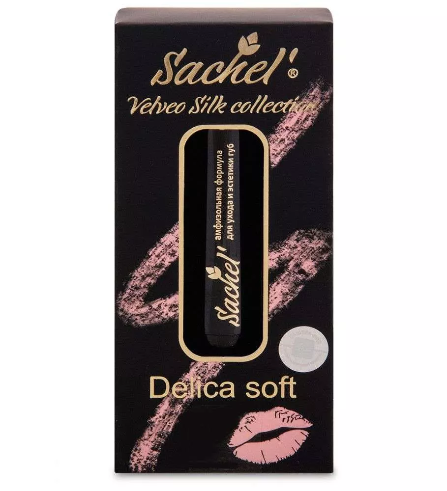 Сашель Помада Sachel Velveo Silk collection Delica soft