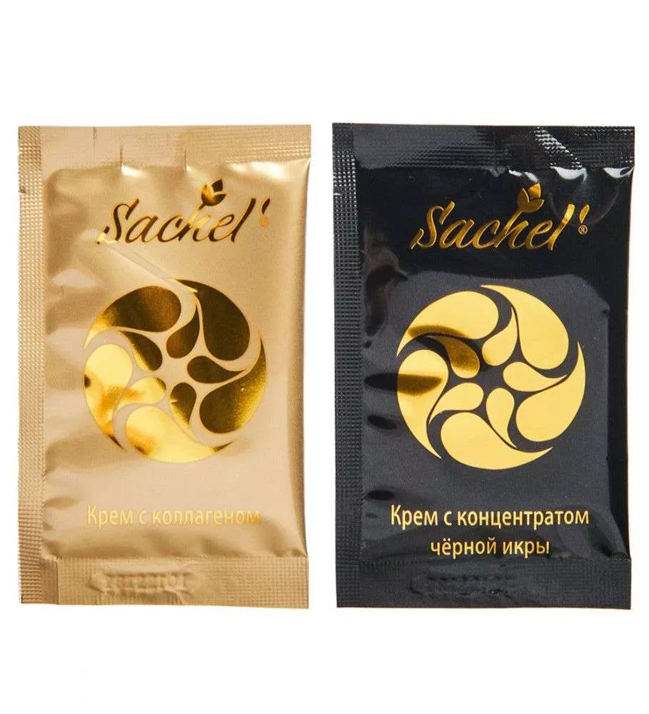 Сашель Черная икра маска гидрогелевая 1 шт, 2 саше