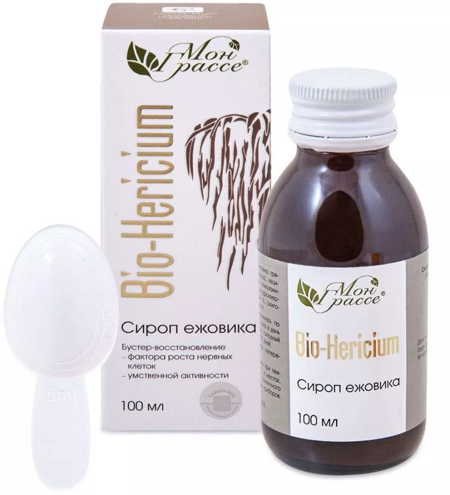 МонГрассе Bio-Hericium Сироп ежовика