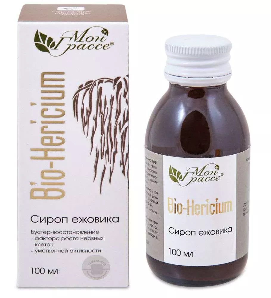 МонГрассе Bio-Hericium Сироп ежовика