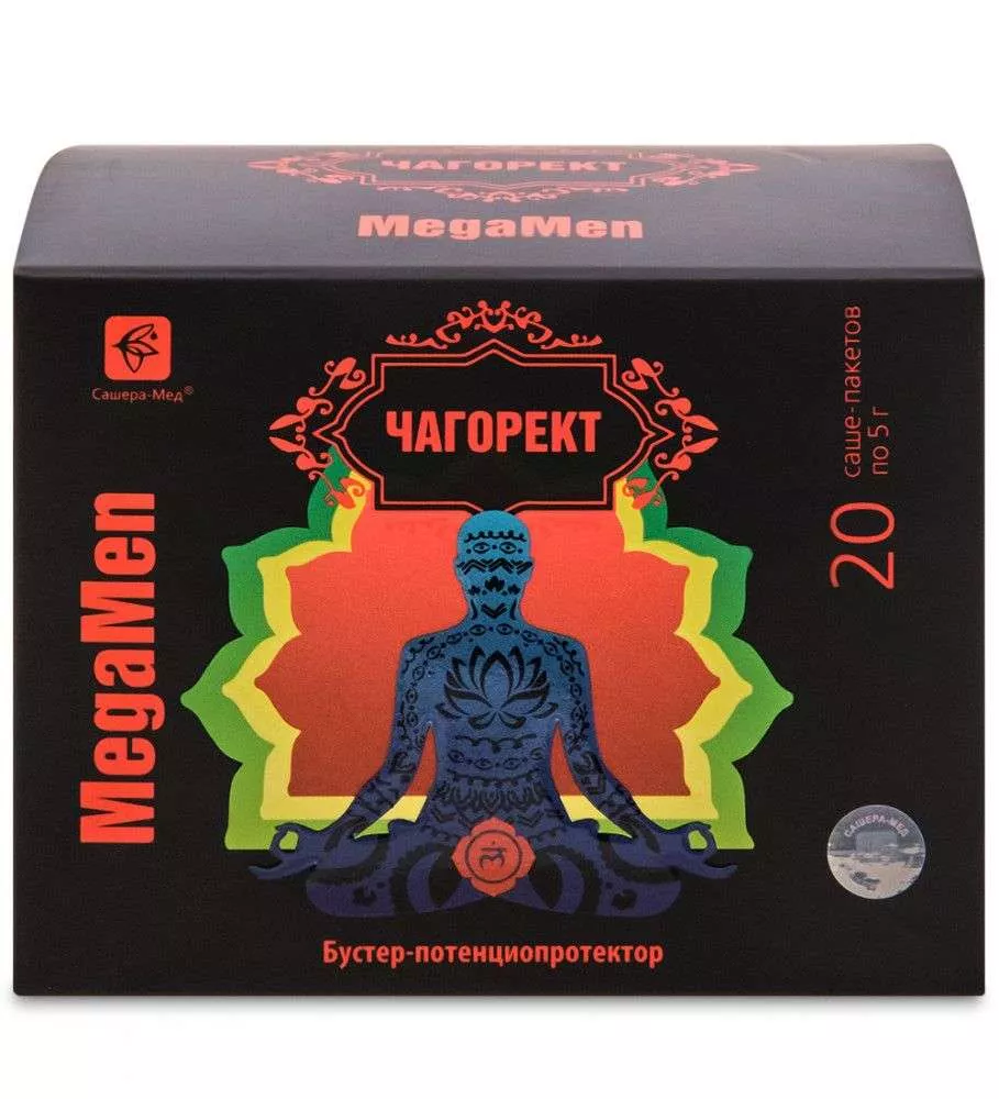 Чагорект MegaMen концентрат пищ. на основе раст. сырья саше №20*5 г