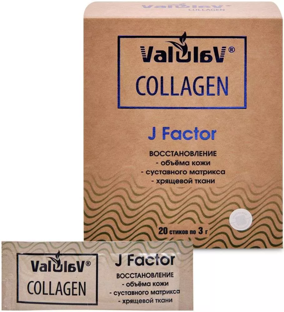 ValulaV Collagen J Factor 20 стиков по 3 г