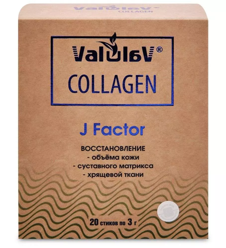 ValulaV Collagen J Factor 20 стиков по 3 г
