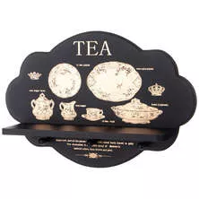 Вешалка для кухни с крючками Tea