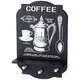 Вешалка для кухни с крючками Coffee