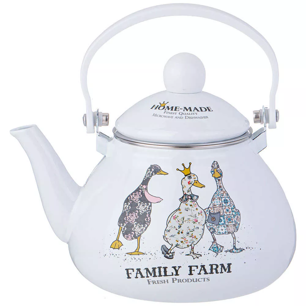 Чайник эмалированный Family farm