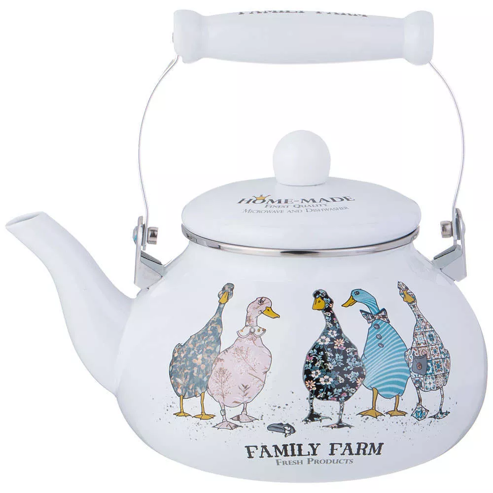 Чайник эмалированный Family farm