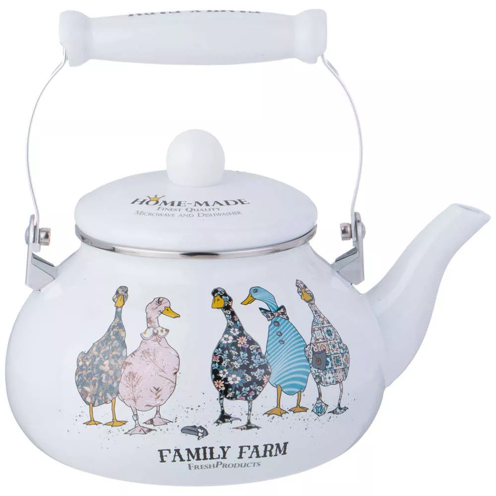 Чайник эмалированный Family farm