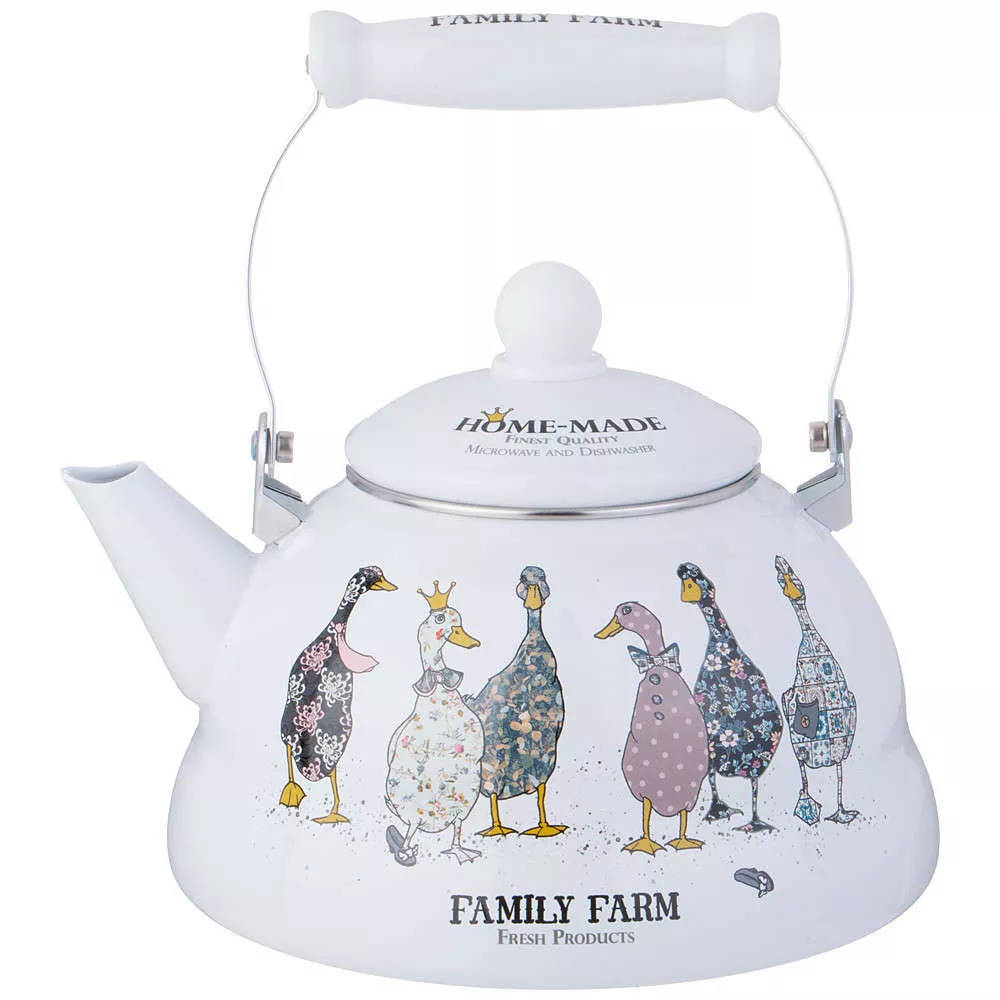 Чайник эмалированный Family farm