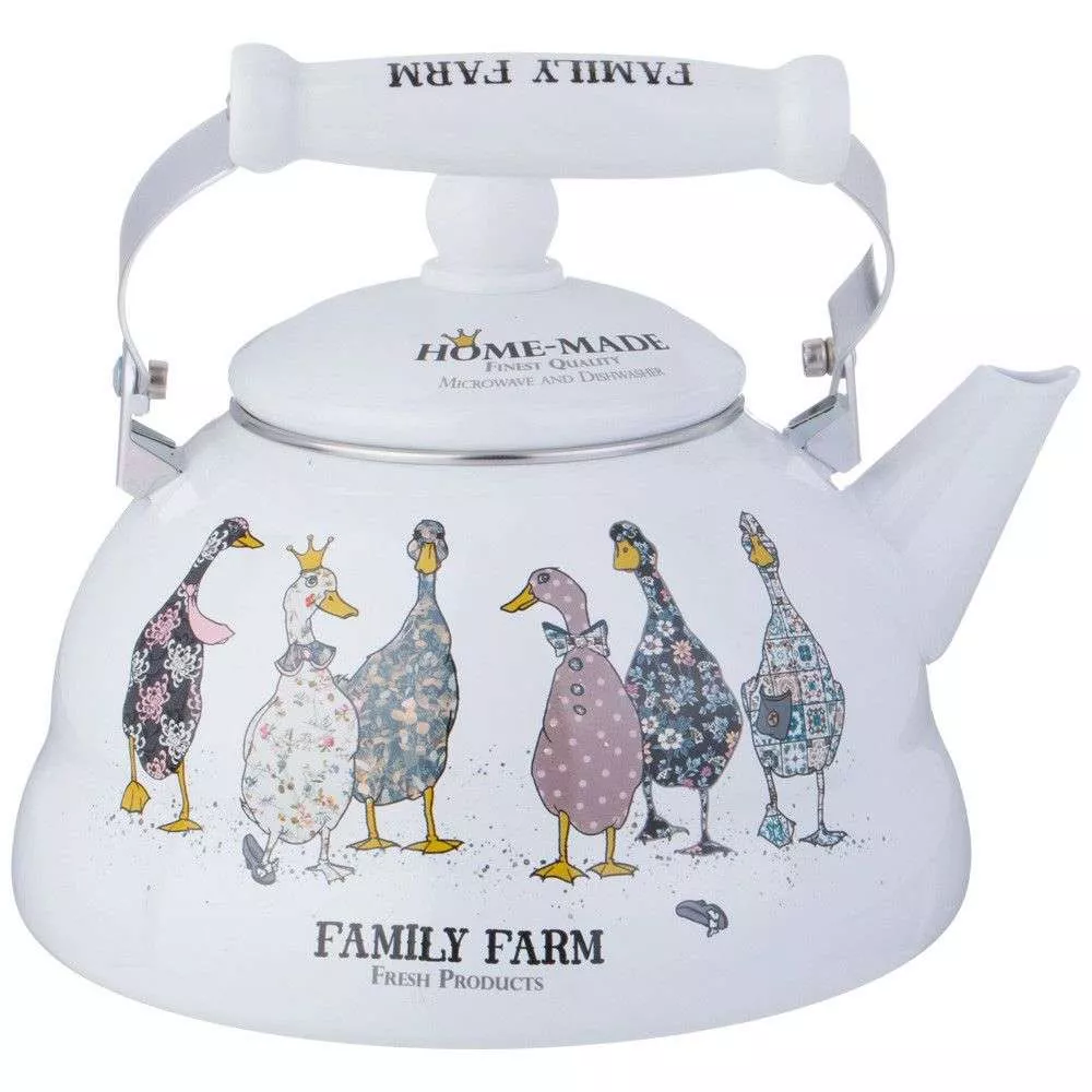 Чайник эмалированный Family farm