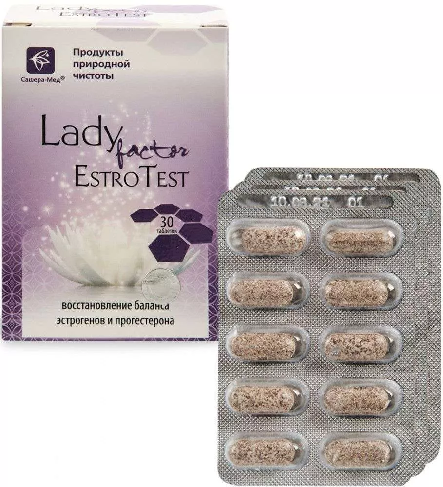 LadyFactor Estrotest в таблетках №30