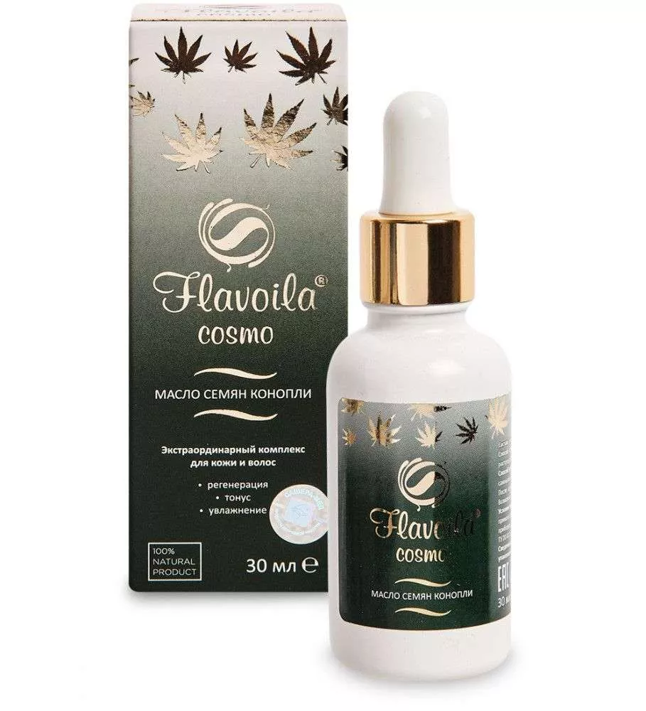 Флавойла Масло семян конопли, 30 мл