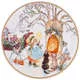 Набор из 2-х тарелок закусочных Christmas Ангел
