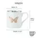 Кружка фарфоровая Butterfly Mikasa WHITE