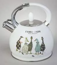 Чайник со свистком Family Farm