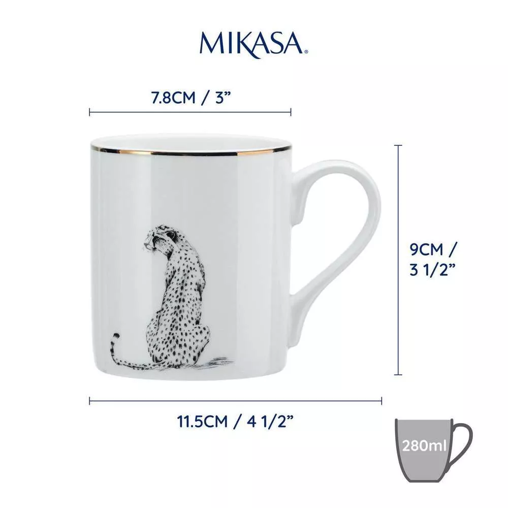 Кружка фарфоровая Гепард Mikasa