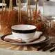 Набор из 4-х пиал для хлопьев фарфоровые Luxe Deco Mikasa