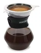 Набор стеклянный графин и ситечко для кофе La Cafetière, на 3 чашки