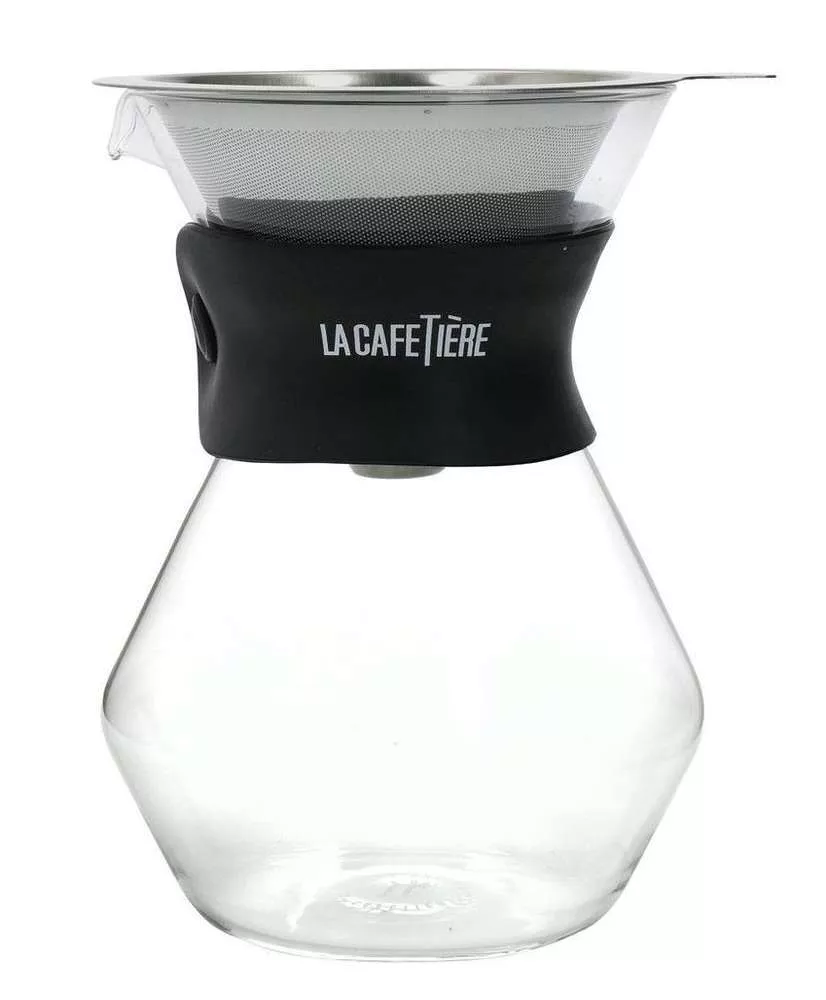 Набор стеклянный графин и ситечко для кофе La Cafetière, на 3 чашки