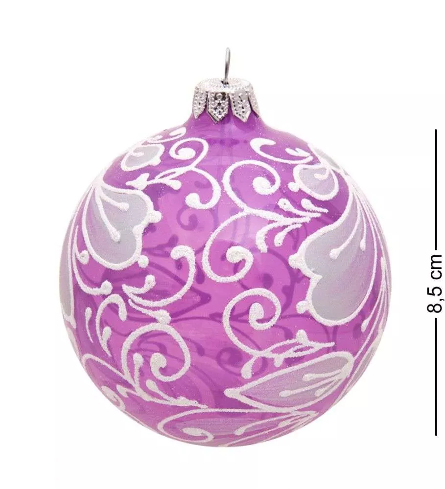Ёлочное украшение Шар Вьюнок