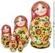 Матрешка Мария с подсолнухами