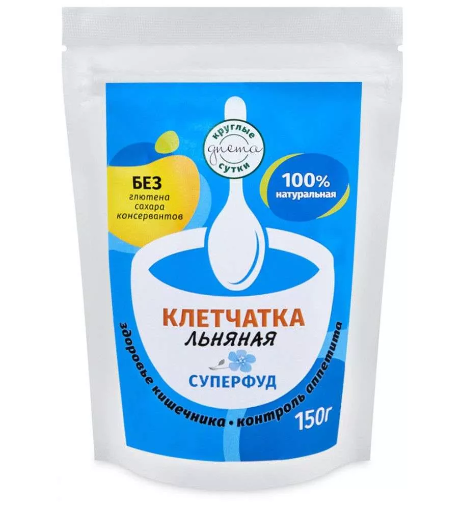 Клетчатка льняная 150 гр.